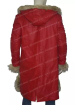 Santa Claus The Christmas Chronicles Shearling Fur Coat - Image 7