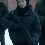 Angel Parker The Recruit S01 Dawn Gilbane Black Jacket
