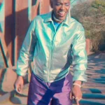 Sex Education S04 Eric Effiong Silver Jacket