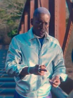 Sex Education S04 Eric Effiong Silver Jacket - Image 2