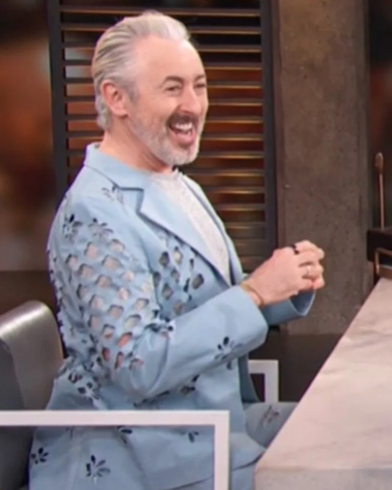 access-daily-2024-alan-cumming-blue-cutout-suit 71..... Access Daily 2024 Alan Cumming Blue Cutout Suit - Image 1