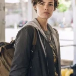 Bérénice Bejo Under Paris 2024 Gray Jacket
