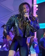 Elan Ben Ali Girl You Know It’s True 2024 Studded Leather Jacket