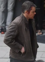 Jason Bourne Matt Damon Leather Jacket - Image 2