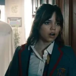 Jenna Ortega Beetlejuice Beetlejuice 2024 Uniform Blazer