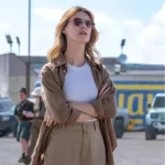 Kate Cooper Twisters 2024 Brown Shirt