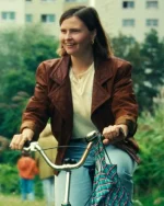 Kleo S02 Jutta Zelinski Brown Jacket - Image 2