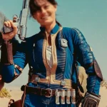 Lucy Fallout 33 Blue Jacket