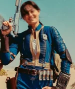 Lucy Fallout 33 Blue Jacket