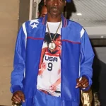 Paris 2024 Olympics Snoop Dogg Purple Bomber Jacket