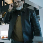 The Instigators 2024 Michael Stuhlbarg Black Jacket