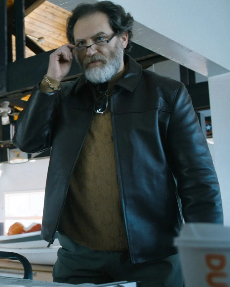 the-instigators-2024-michael-stuhlbarg-black-jacket 86.. The Instigators 2024 Michael Stuhlbarg Black Jacket - Image 1