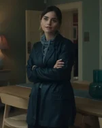 The Jetty 2024 Jenna Coleman Black Coat - Image 4