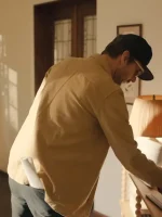 No Good Deed JD Campbell Brown Cotton Jacket - Image 3