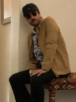 No Good Deed JD Campbell Brown Cotton Jacket