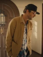 No Good Deed JD Campbell Brown Cotton Jacket - Image 2