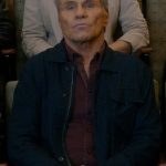 Cobra Kai Tv Series Martin Kove Blue Cotton Jacket