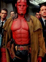 Ron Perlman Demon Hellboy Leather Trench Coat - Image 2