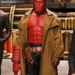 Ron Perlman Demon Hellboy Leather Trench Coat
