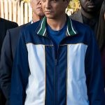 Daniel LaRusso Cobra Kai S05 Blue Track Jacket