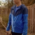 Daniel LaRusso Cobra Kai S04 Blue Hooded Jacket