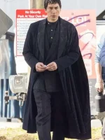 Adam Driver Megalopolis 2024 Black Coat