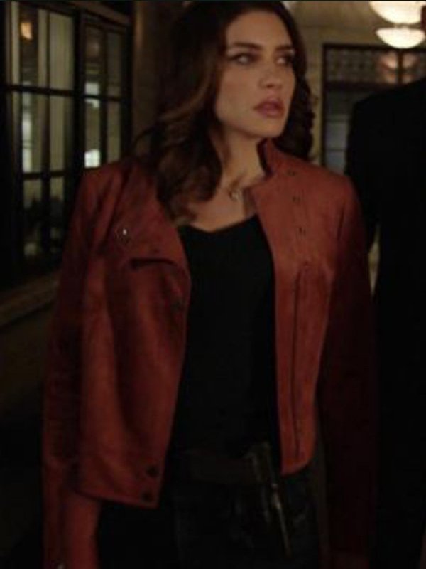 27arrow-season-6-dinah-drake-brown-leather-jacket Arrow Season 6 Dinah Drake Brown Leather Jacket - Image 1
