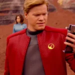 Robert Daly Black Mirror Season 04 Red Jacket