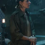 Silo Tv Series Juliette Nichols Green Cotton Jacket