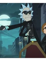 Rick And Morty S07 Rick Black Coat