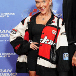 Molly Marsh Gran Turismo (2023) Red White and Black Jacket