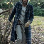 The Walking Dead S10 Negan Smith Plaid Coat