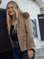 Dakota Fanning The Equalizer 3 (2023) Brown Jacket