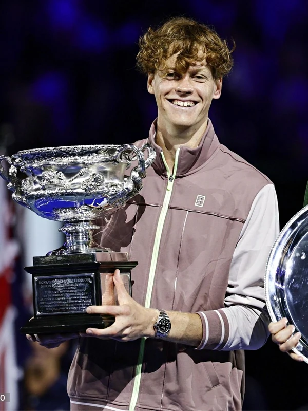 32-2024-australian-open-jannik-sinner-jacket 2024 Australian Open Jannik Sinner Jacket' - Image 1