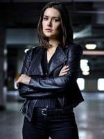 Megan Boone The Blacklist Black Leather Jacket