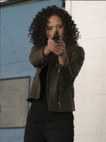 Tawny Cypress The Blacklist Redemption Leather Jacket - Image 2