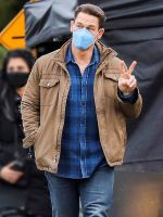 John Cena Peacemaker Brown Jacket - Image 2