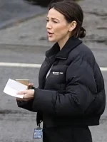 Fool Me Once Maya Stern Black Puffer Jacket - Image 2