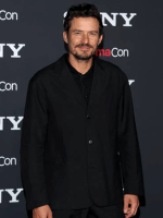 Orlando Bloom Gran Turismo (2023) Black Blazer