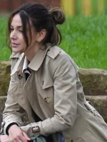 Fool Me Once Michelle Keegan Beige Trench Coat - Image 3
