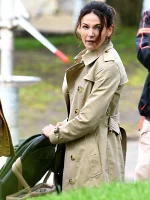 Fool Me Once Michelle Keegan Beige Trench Coat - Image 4