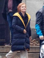 French Exit Frances Price Black Puffer Coat - Image 2