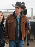 Heartland Tim Fleming Brown Leather Jacket - Image 2
