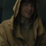 Robert Pattinson Mickey 17 Brown Cotton Hooded Jacket