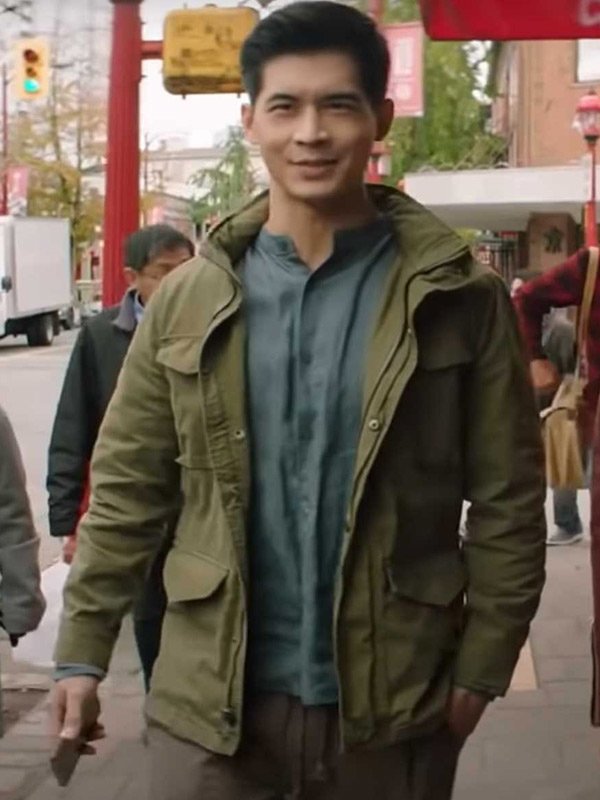47The formatted title would be kung-fu-henry-yan-green-jacket. Kung Fu Henry Yan Green Jacket - Image 1