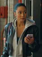 Sydney Shandon Sullivan’s Crossing Black Leather Jacket