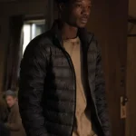 The Last of Us S01 Henry Burrell Black Puffer Jacket