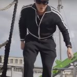 Sanji One Piece S02 Black and White Track Jacket