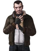 Niko Bellic GTA 4 Leather Jacket - Image 2