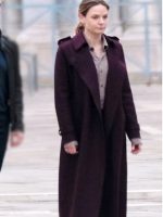 Mission Impossible 7 Rebecca Ferguson Wool Trench Coat